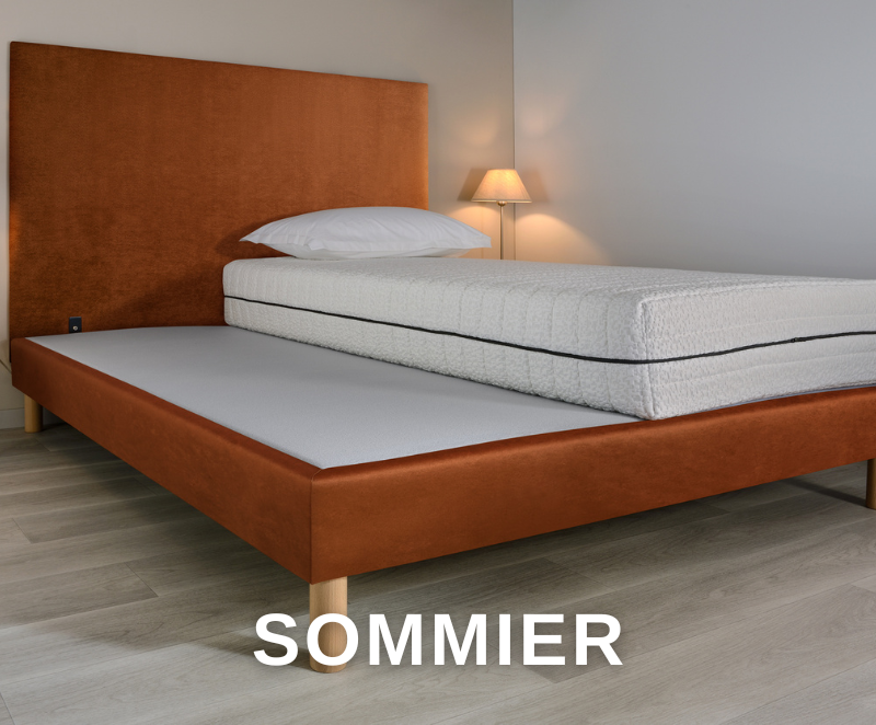 sommier, chambre, déco intérieure